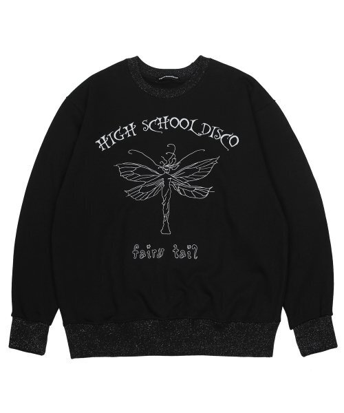 HIGH SCHOOL DISCO(ハイスクールディスコ)の「fairy tail sweatshirt_black(スウェット・レディース・その他・FREE)」の1枚目の写真
