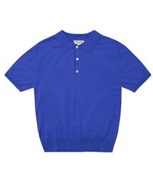 MEN IN JUNGLE（マンインジャングル）の「[MIJ] カンパニ コマサ ポロニット - ブルー（ニット/セーター）」