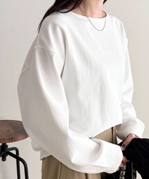 fredy emue | 【セットアップ対応】パウダリーツイルコクーンブラウス(シャツ/ブラウス)