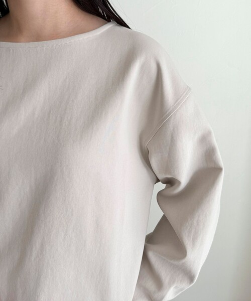 fredy emue(フレディエミュ)の「【セットアップ対応】パウダリーツイルコクーンブラウス(シャツ/ブラウス・レディース・ブラック/ベージュ/オフホワイト/ネイビー・38)」の20枚目の写真