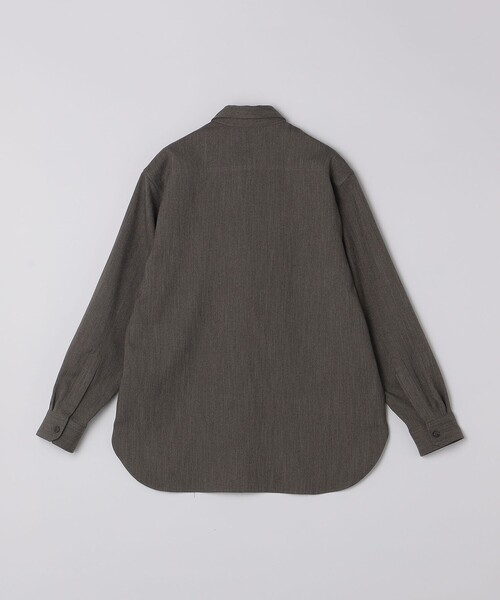 SHIPS（シップス）の「SHIPS: Comfy Line シャツ アウター（シャツ/ブラウス・メンズ・ネイビー/チャコールグレー・SMALL/MEDIUM/LARGE/X-LARGE）」の15枚目の写真