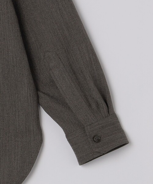 SHIPS（シップス）の「SHIPS: Comfy Line シャツ アウター（シャツ/ブラウス・メンズ・ネイビー/チャコールグレー・SMALL/MEDIUM/LARGE/X-LARGE）」の18枚目の写真