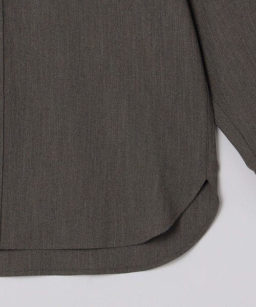 SHIPS（シップス）の「SHIPS: Comfy Line シャツ アウター（シャツ/ブラウス・メンズ・ネイビー/チャコールグレー・SMALL/MEDIUM/LARGE/X-LARGE）」の19枚目の写真