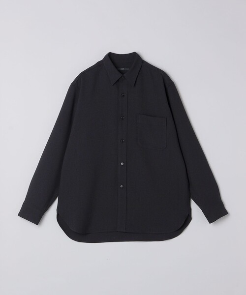 SHIPS（シップス）の「SHIPS: Comfy Line シャツ アウター（シャツ/ブラウス・メンズ・ネイビー/チャコールグレー・SMALL/MEDIUM/LARGE/X-LARGE）」の21枚目の写真