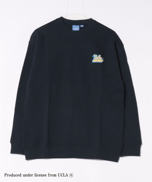 UCLA(ユーシーエルエー)の「【UCLA】バックプリント裏毛トレーナー プルオーバー スウェット(スウェット・メンズ・ホワイト/チャコールグレー/ネイビー・3/2)」の3枚目の写真