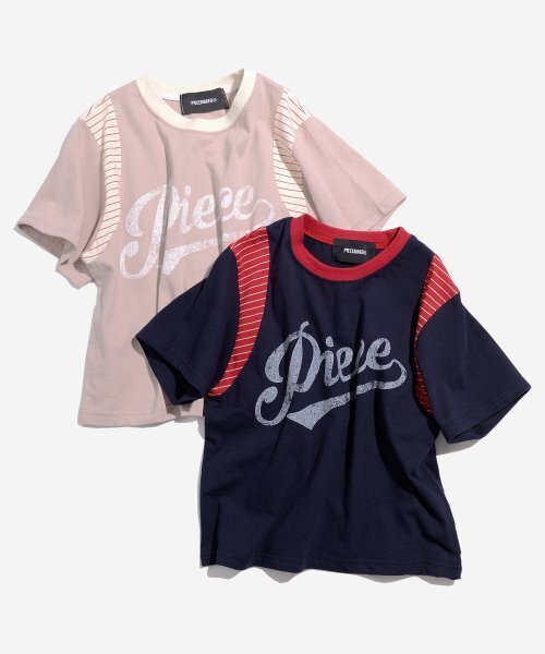 PIECEMAKER(ピースメーカー)の「PIECE AUTHENTIC CROP TEE (PINK)(Tシャツ/カットソー・レディース・その他・FREE)」の3枚目の写真