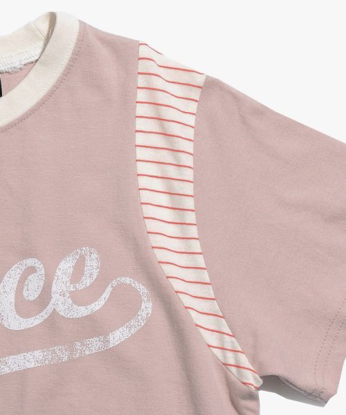 PIECEMAKER(ピースメーカー)の「PIECE AUTHENTIC CROP TEE (PINK)(Tシャツ/カットソー・レディース・その他・FREE)」の4枚目の写真