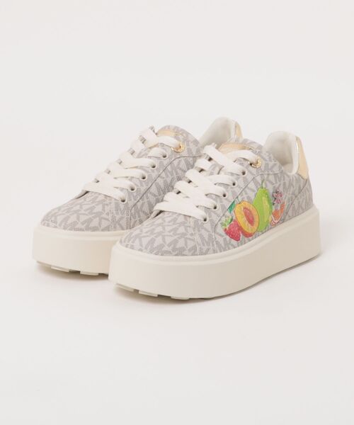 MICHAEL KORS(マイケルコース)の「ROMEY LACE UP スニーカー(スニーカー・レディース・ホワイト系その他・5.5/6/6.5/7/7.5/8)」の1枚目の写真