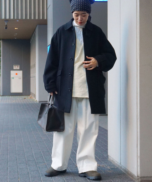JOURNAL STANDARD LUXE(ジャーナルスタンダード ラックス)の「MIXヤーンフロントクロスベスト(ベスト・レディース・ホワイト×ホワイト/ブラック・FREE)」の21枚目の写真