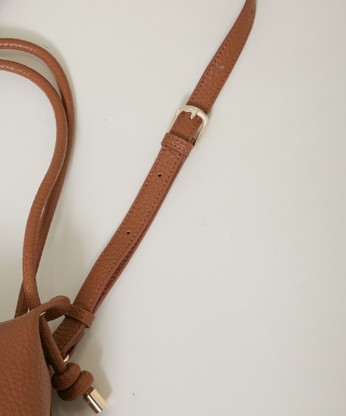 NANO universe（ナノユニバース）の「ノットハンドルビッグトート（トートバッグ・レディース・ブラウン/アイボリー・F）」の17枚目の写真