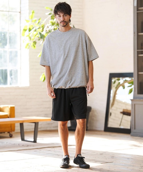 CAMBIO（カンビオ）の「mt10220- Nep Short Sleeve Tee ネップTシャツ(2026GIM-015)（Tシャツ/カットソー・メンズ・ブラック/ホワイト/グレー・S/M/L）」の14枚目の写真