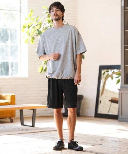CAMBIO（カンビオ）の「mt10220- Nep Short Sleeve Tee ネップTシャツ(2026GIM-015)（Tシャツ/カットソー・メンズ・ブラック/ホワイト/グレー・S/M/L）」の15枚目の写真
