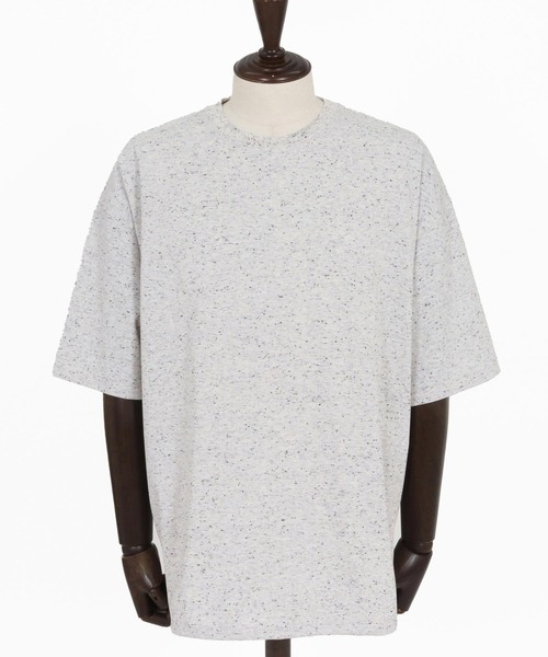CAMBIO（カンビオ）の「mt10220- Nep Short Sleeve Tee ネップTシャツ(2026GIM-015)（Tシャツ/カットソー・メンズ・ブラック/ホワイト/グレー・S/M/L）」の18枚目の写真