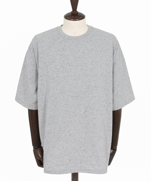CAMBIO（カンビオ）の「mt10220- Nep Short Sleeve Tee ネップTシャツ(2026GIM-015)（Tシャツ/カットソー・メンズ・ブラック/ホワイト/グレー・S/M/L）」の20枚目の写真