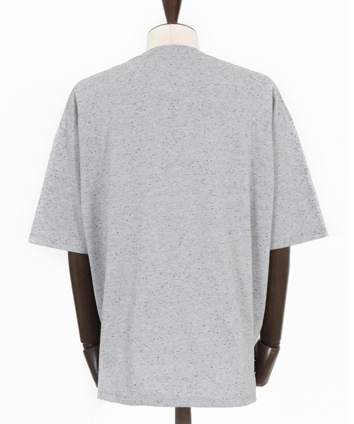 CAMBIO（カンビオ）の「mt10220- Nep Short Sleeve Tee ネップTシャツ(2026GIM-015)（Tシャツ/カットソー・メンズ・ブラック/ホワイト/グレー・S/M/L）」の21枚目の写真