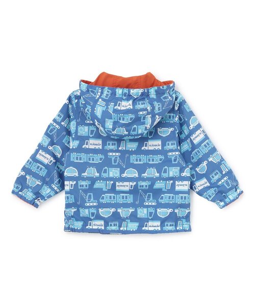 kladskap（クレードスコープ）の「乗り物リバーシブルウィンドブレーカー（ナイロンジャケット・キッズ・エメラルド/レッド・130cm/120cm/110cm/100cm/90cm）」の11枚目の写真