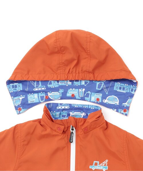 kladskap（クレードスコープ）の「乗り物リバーシブルウィンドブレーカー（ナイロンジャケット・キッズ・エメラルド/レッド・130cm/120cm/110cm/100cm/90cm）」の13枚目の写真