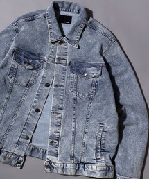 ANPAS（アンパス）の「Comfort-Stretch Denim Trucker Jacket / ストレッチデニムトラッカージャケット サードタイプ(3rd)Gジャン メンズ レディース ユニセックス（デニムジャケット）」