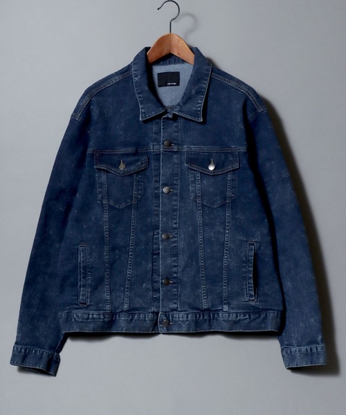 セール】Comfort-Stretch Denim Trucker Jacket / ストレッチデニム