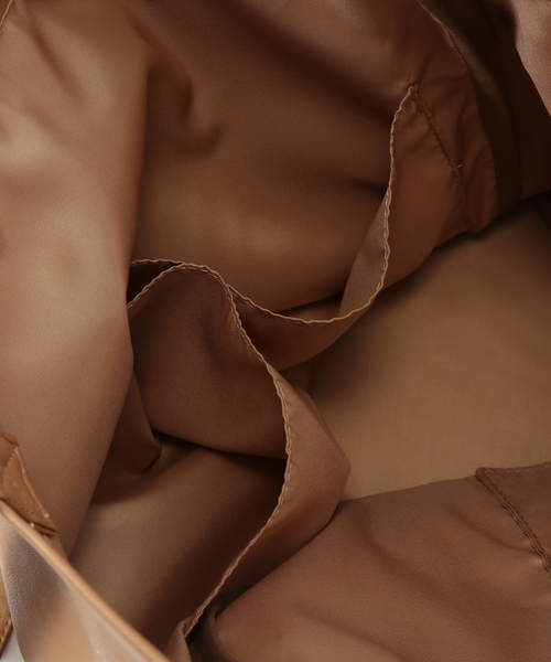 B.C STOCK（ベーセーストック）の「アソート TOTE BAG（トートバッグ・レディース・キャメル/ブラウン/シルバー/ホワイト/ネイビー/ブラック・FREE）」の12枚目の写真