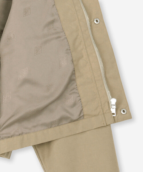 DANTON（ダントン）の「DANTON | ナイロンタフタ ショートジャケット WOMEN（カバーオール・レディース・ベージュ系その他/ブラック/イエロー・36/38）」の16枚目の写真