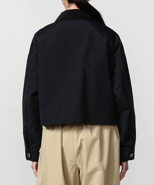 美品 DANTON ダントン ナイロン タフタ ショートジャケット 36 DANTON | ナイロンタフタ ショートジャケット WOMEN（カバーオール