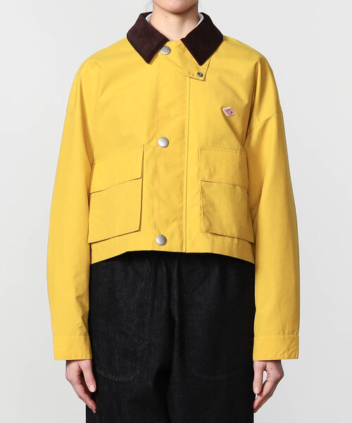 美品 DANTON ダントン ナイロン タフタ ショートジャケット 36 DANTON | ナイロンタフタ ショートジャケット WOMEN（カバーオール