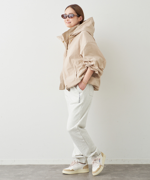 Deuxieme Classe（ドゥーズィエムクラス）の「WASHED STAND ジップ ブルゾン（その他アウター・レディース・ベージュ/ブラック・FREE）」の8枚目の写真