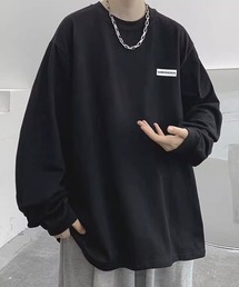 KELVIN（ケルヴァン）の「Minimal Logo Oversized Tee ミニマルロゴ オーバーサイズ Tシャツ(ロンT)（Tシャツ/カットソー）」