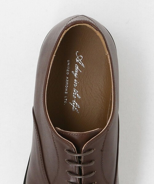 A DAY IN THE LIFE UNITED ARROWS(アデイインザライフユナイテッドアローズ)の「スムースレザー ストレートチップ シューズ-撥水-<A DAY IN THE LIFE>(ドレスシューズ・メンズ・ダークブラウン/ブラック・8/8h/9/7h)」の8枚目の写真