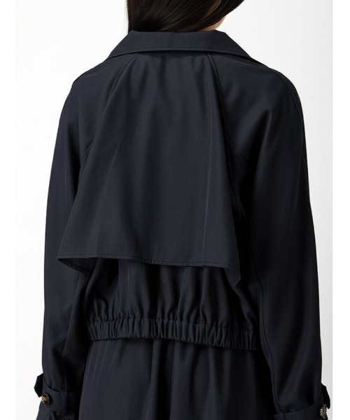 fifth（フィフス）の「【SETUP対応】ショートトレンチコート（その他アウター・レディース・ネイビー/ベージュ・M）」の19枚目の写真