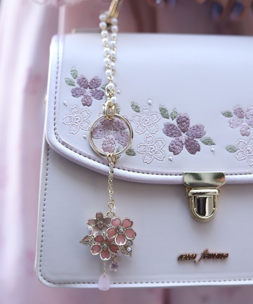 axes femme（アクシーズファム）の「桜モチーフブローチ＆チャーム（その他雑貨・レディース・シルバー/ゴールド・FREE）」の12枚目の写真