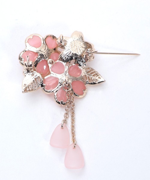 axes femme（アクシーズファム）の「桜モチーフブローチ＆チャーム（その他雑貨・レディース・シルバー/ゴールド・FREE）」の5枚目の写真