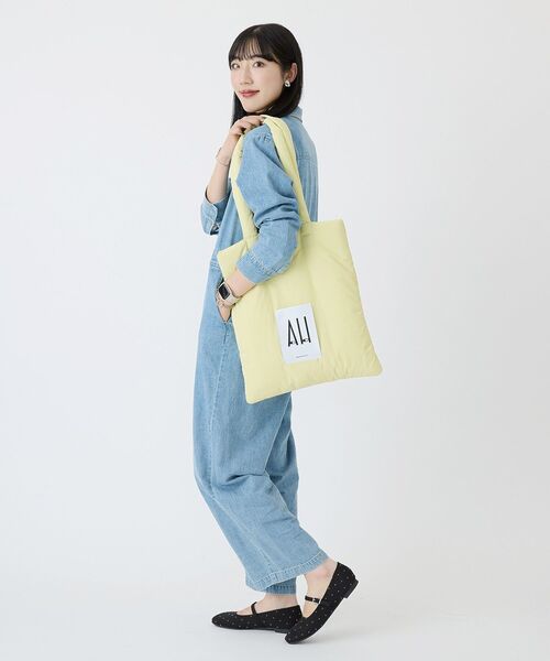 AMERICAN HOLIC(アメリカンホリック)の「パテッドホリホリトートバッグ(トートバッグ・レディース・チャコールグレー/ピンク/イエロー/ベージュ/シルバー/ブルー・FREE)」の17枚目の写真