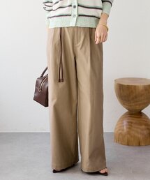 RIVE DROITE | 予約【トレンド感抜群】タックバギーチノ(チノパンツ)