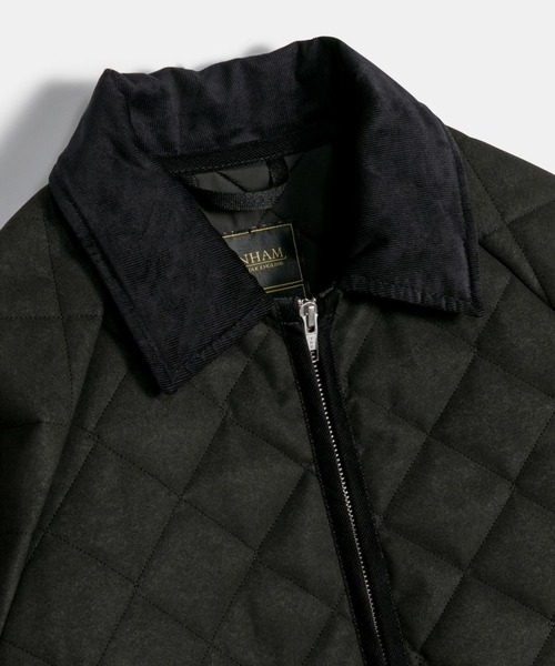 LAVENHAM(ラベンハム)の「Black Edition Raglan Teynham Mens / ブラック エディション ラグラン テイナム メンズ(その他アウター・メンズ・ブラック・S/M/L)」の5枚目の写真