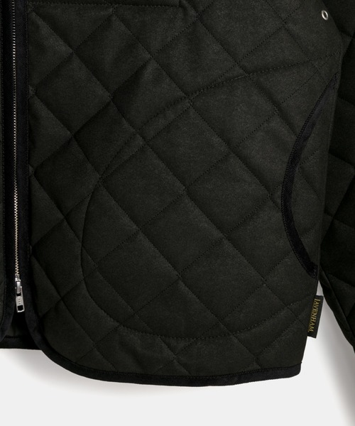 LAVENHAM(ラベンハム)の「Black Edition Raglan Teynham Mens / ブラック エディション ラグラン テイナム メンズ(その他アウター・メンズ・ブラック・S/M/L)」の6枚目の写真