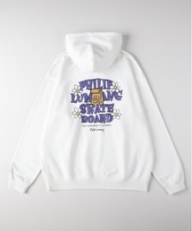 Right-on | 【Philip Lumbang】カリフォルニアグラフィック プリントスウェットパーカー (ストリートコーデ / 大人カジュアル / ミッドウェイト)(パーカー)