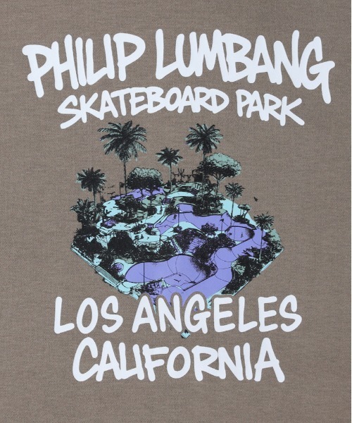 Right-on（ライトオン）の「Other(ソノタ)「Ｐｈｉｌｉｐ　Ｌｕｍｂａｎｇ」プリントスウェットパーカー（パーカー・メンズ・ブラウン/ホワイト/サックスブルー・M/L/XL）」の6枚目の写真