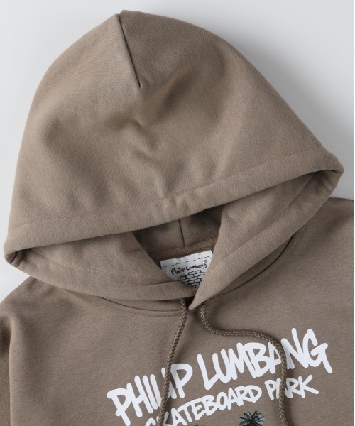 Right-on（ライトオン）の「Other(ソノタ)「Ｐｈｉｌｉｐ　Ｌｕｍｂａｎｇ」プリントスウェットパーカー（パーカー・メンズ・ブラウン/ホワイト/サックスブルー・M/L/XL）」の7枚目の写真