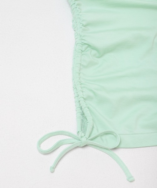 THE GOODLAND MARKET（ザグッドランドマーケット）の「cwtch　SHEER LONG-SLEEVE T-SHIRTS（Tシャツ/カットソー・レディース・オレンジ/ネイビー/ミント/ホワイト・FREE）」の13枚目の写真