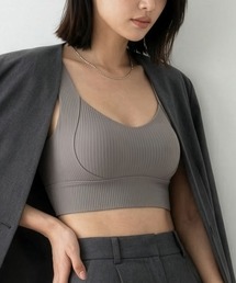 fran de lingerie（フランデランジェリー）の「胸を潰さず小さく整う「コンパクトラインブラ」ノンワイヤーブラ ブラジャーワイヤーなし（ブラジャー）」