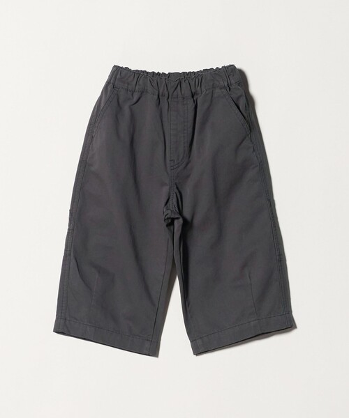 green label relaxing(グリーンレーベルリラクシング)の「ツイル クロップド ペインター パンツ / キッズ 100cm-160cm(カーゴパンツ・キッズ・ベージュ/ダークグレー・150cm/160cm/110cm/100cm/120cm/130cm/140cm)」の2枚目の写真