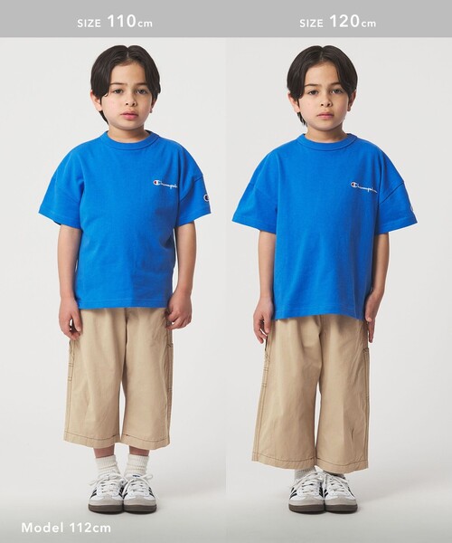 green label relaxing(グリーンレーベルリラクシング)の「ツイル クロップド ペインター パンツ / キッズ 100cm-160cm(カーゴパンツ・キッズ・ベージュ/ダークグレー・150cm/160cm/110cm/100cm/120cm/130cm/140cm)」の16枚目の写真