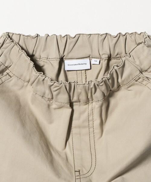 green label relaxing(グリーンレーベルリラクシング)の「ツイル クロップド ペインター パンツ / キッズ 100cm-160cm(カーゴパンツ・キッズ・ベージュ/ダークグレー・150cm/160cm/110cm/100cm/120cm/130cm/140cm)」の21枚目の写真