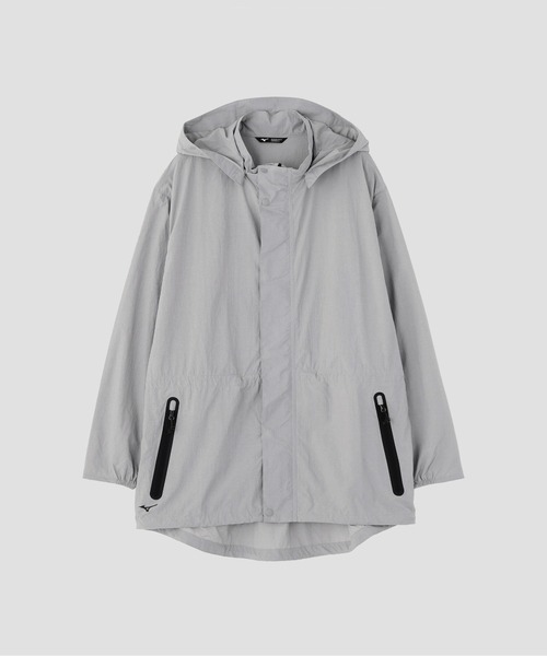 MARGARET HOWELL(マーガレットハウエル)の「RECYCLED NYLON LIGHTWEIGHT POP(ナイロンジャケット・レディース・グレー/ブラック・1/2)」の13枚目の写真
