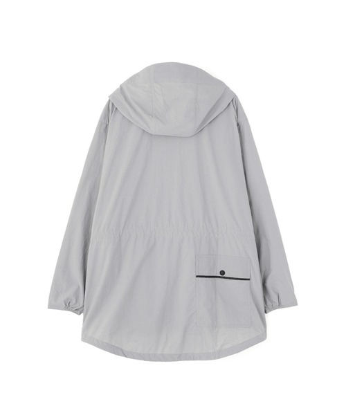MARGARET HOWELL(マーガレットハウエル)の「RECYCLED NYLON LIGHTWEIGHT POP(ナイロンジャケット・レディース・グレー/ブラック・1/2)」の14枚目の写真