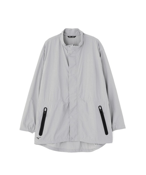 MARGARET HOWELL(マーガレットハウエル)の「RECYCLED NYLON LIGHTWEIGHT POP(ナイロンジャケット・レディース・グレー/ブラック・1/2)」の15枚目の写真