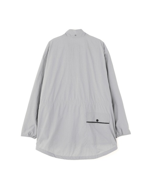 MARGARET HOWELL(マーガレットハウエル)の「RECYCLED NYLON LIGHTWEIGHT POP(ナイロンジャケット・レディース・グレー/ブラック・1/2)」の16枚目の写真