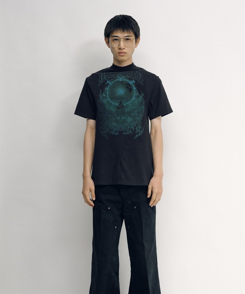 KEISUKEYOSHIDA(ケイスケヨシダ)の「Dead Body SS T-shirt(Tシャツ/カットソー・レディース・ブラック/グレー・M/L)」の1枚目の写真